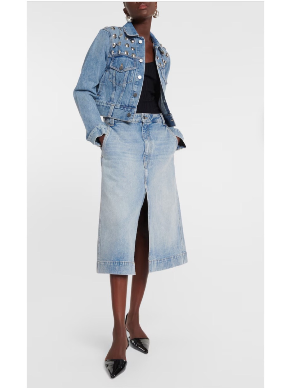 Khaite's Charlene midi skirt